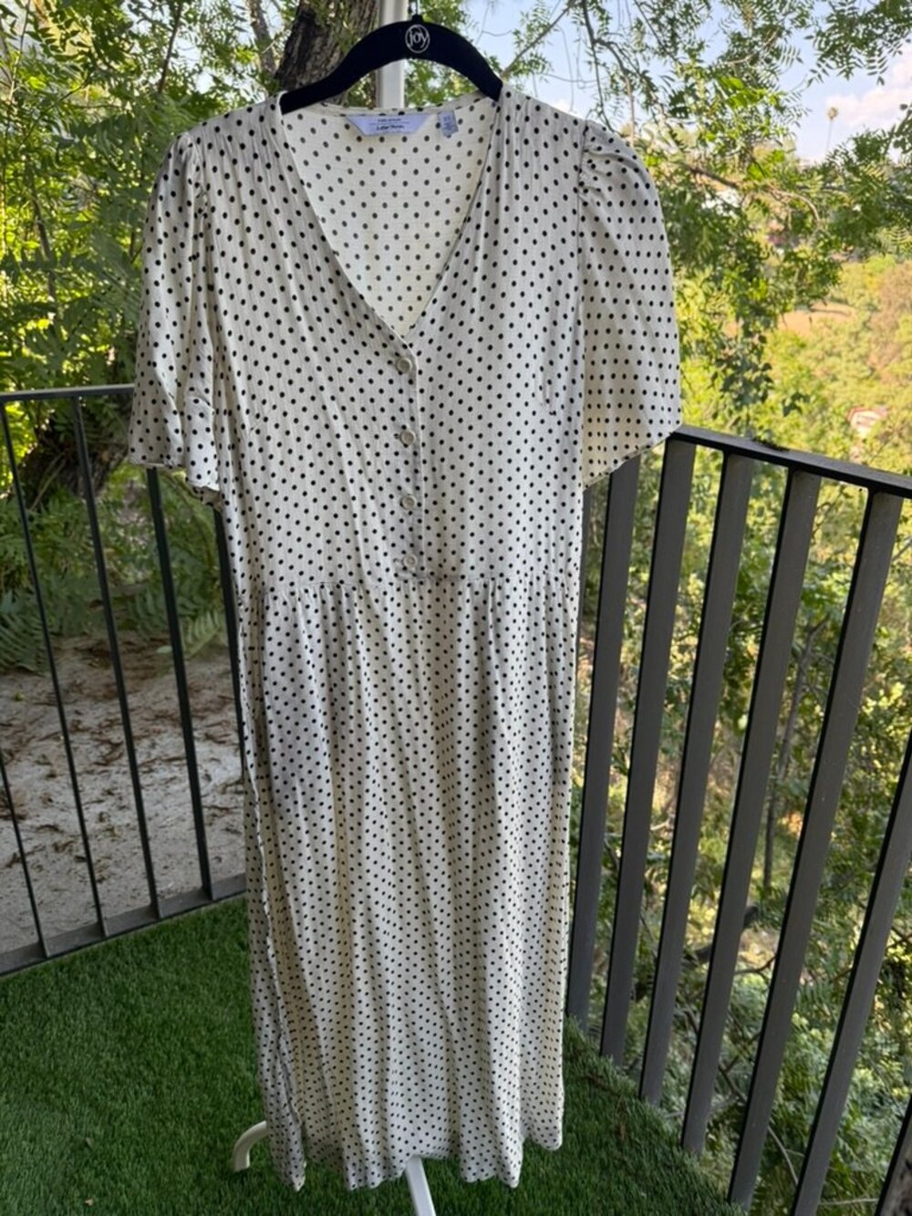 & other stories V-neck Midi Dress Size 10